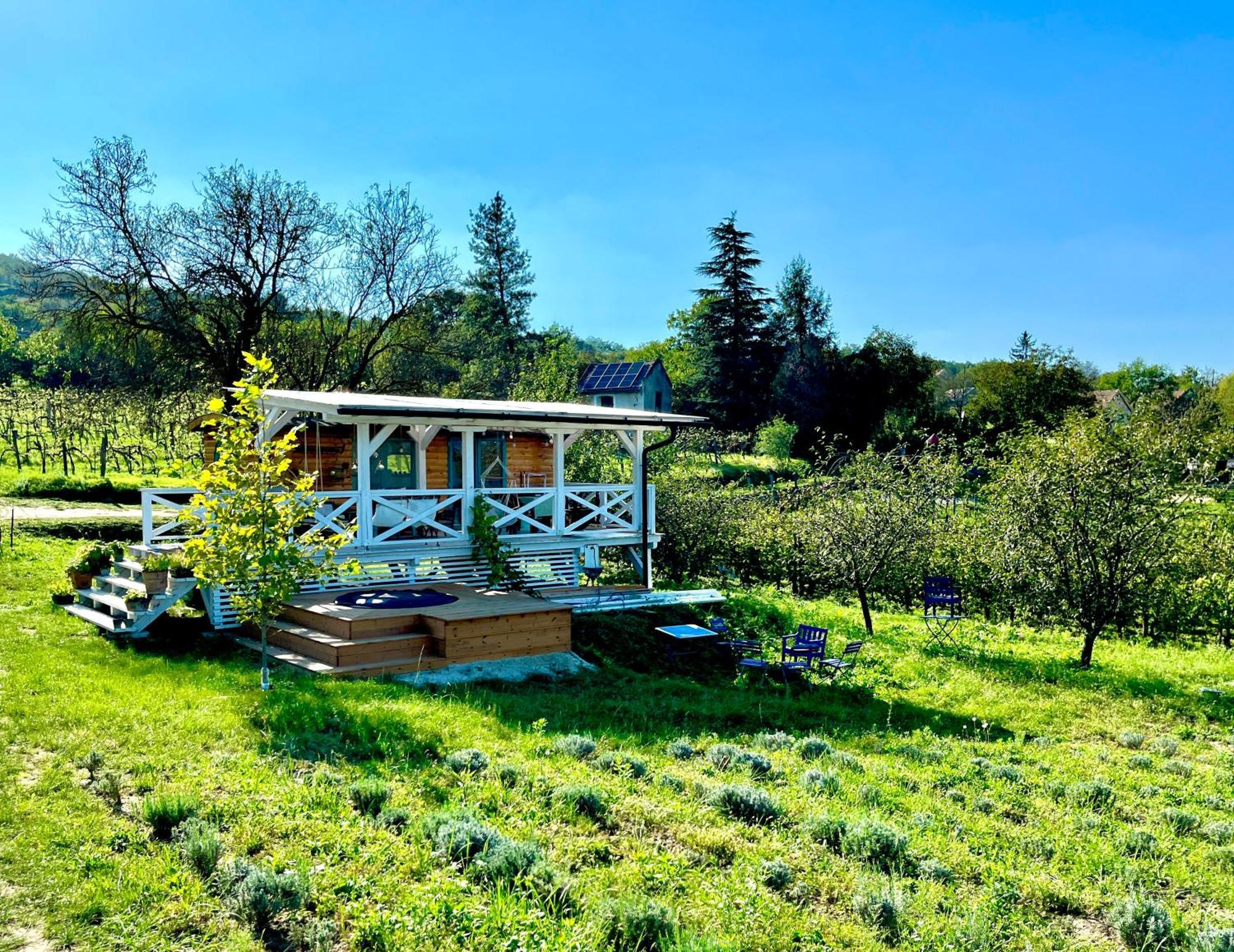 Bohemian Eco Lodge At Lake Balaton Kisapati Exterior foto